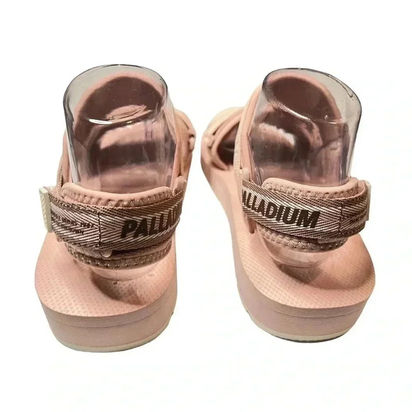 Palladium Women’s Pink Velcro Sandals•Size US M6/W7.5 Like New (No Box) - Picture 11 of 15